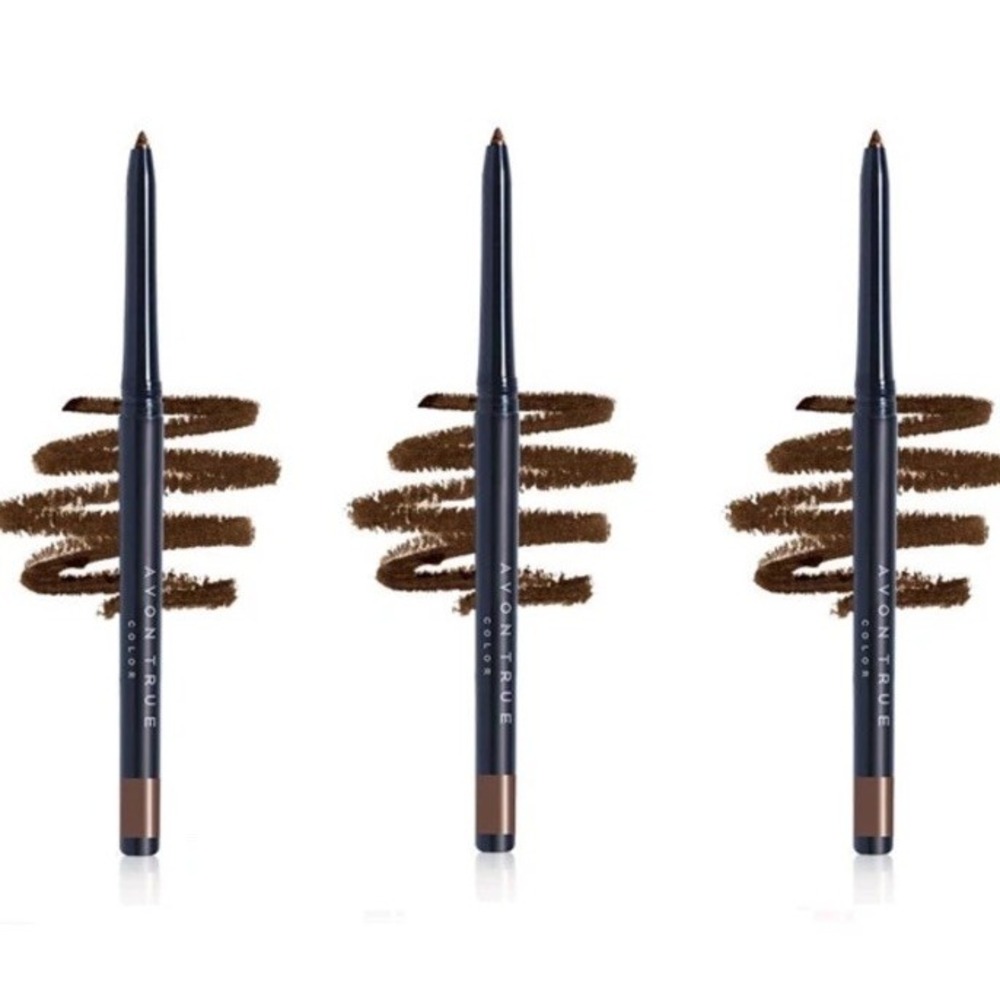 Avon True Color Glimmersticks  Eyeliner - Set of 2 / Cosmic Brown